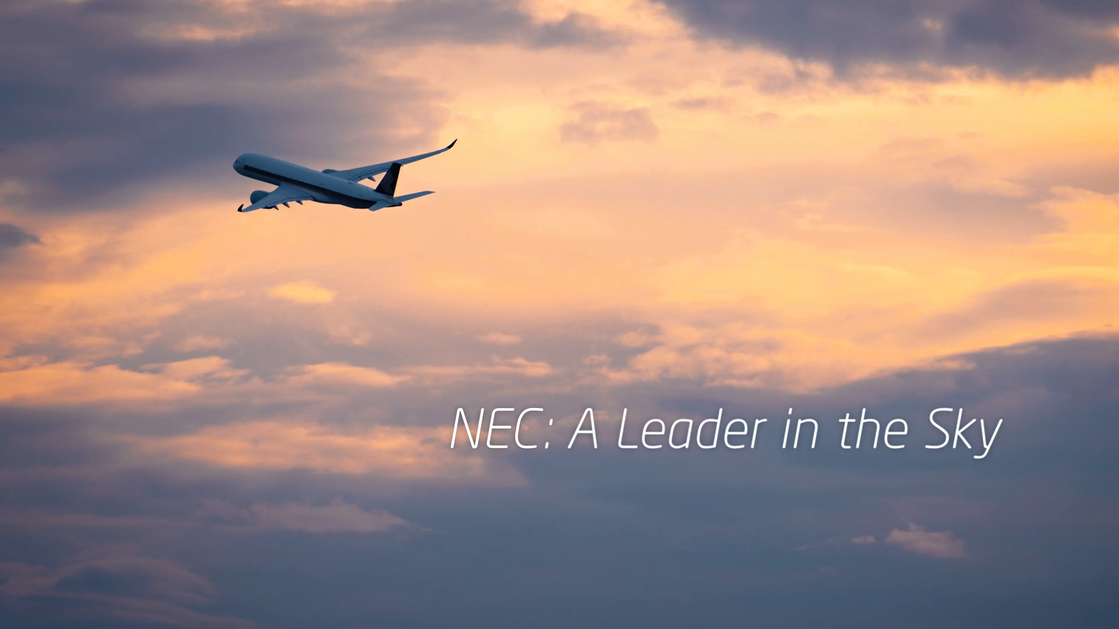 NEC | ソラを支える NEC